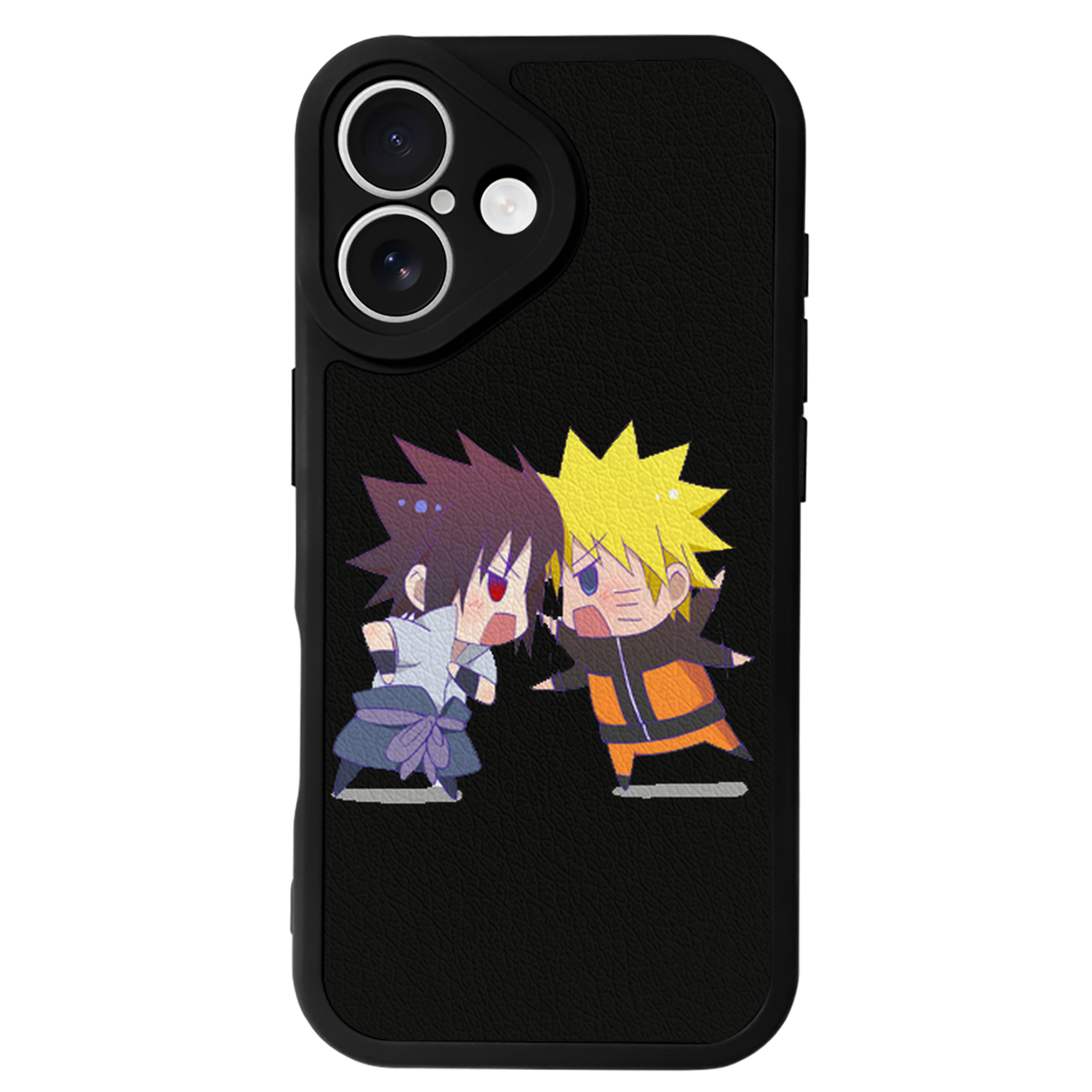 （画像用） NARUTO -ナルト- うずまき ナルト Uzumaki Naruto 【iPhone 16シリーズ対応】シリコンスマホケース（レザー調） 材質：シリコン